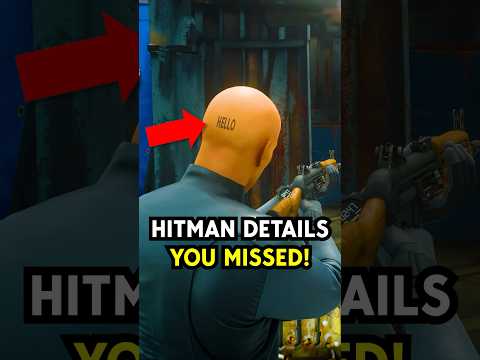 Weird Details You Missed in Hitman 3 🤯