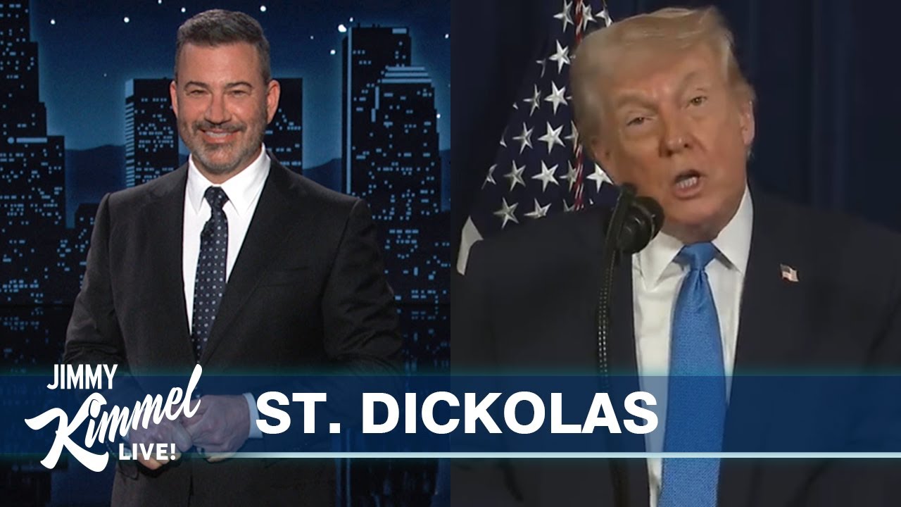 Jimmy Kimmel Recaps Trump’s Holiday Madness & Cognitive Test 🧠