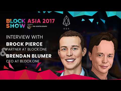 BlockShow Asia 2017: Interviews with Brock Pierce and Brendan Blumer