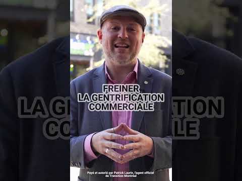 Luttons contre la gentrification commerciale dans nos quartiers. Transition Montréal. #montreal