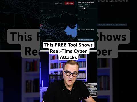 This FREE Tool Shows Real-Time Cyber Attacks