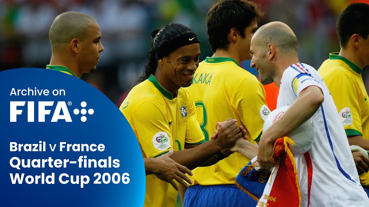 Brazil vs. France 2006 World Cup Match Live โฝ