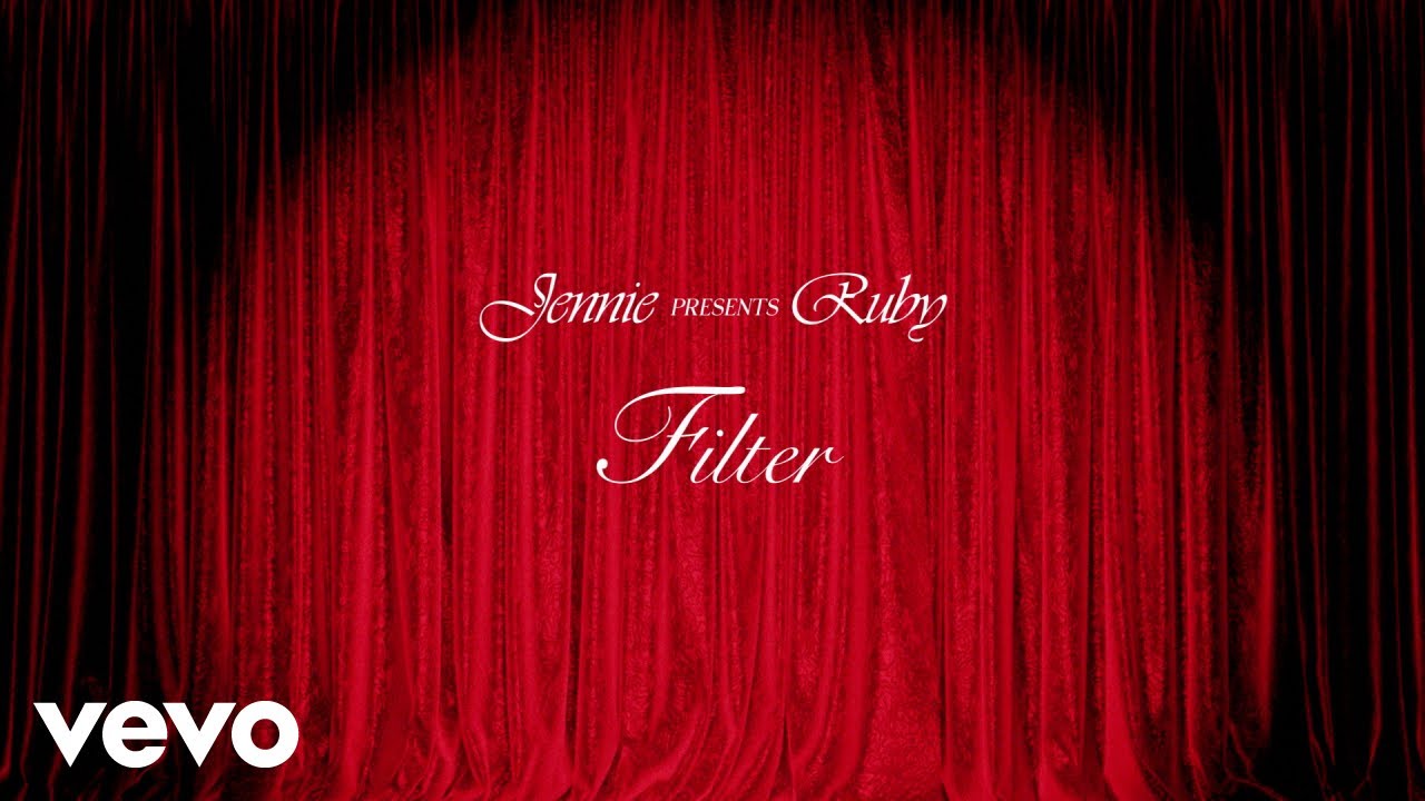 JENNIE's 'Filter' Official Lyric Video 🎶 | New Album 'Ruby' Out Now!