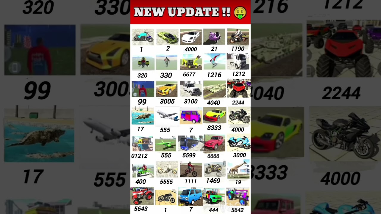 New All Cheat Codes in PART 4000.. πβ€οΈ