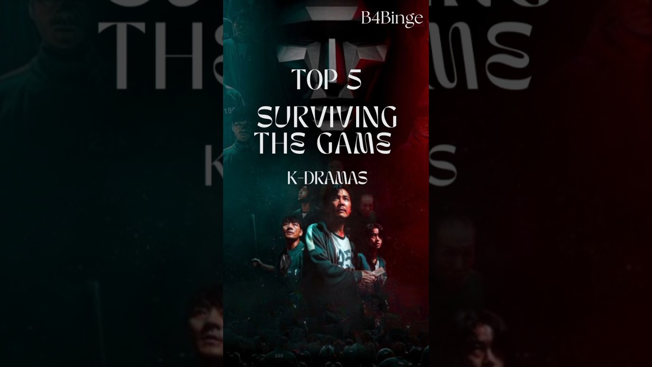 Top 5 Intense Dramas Similar to Squid Game 🎥