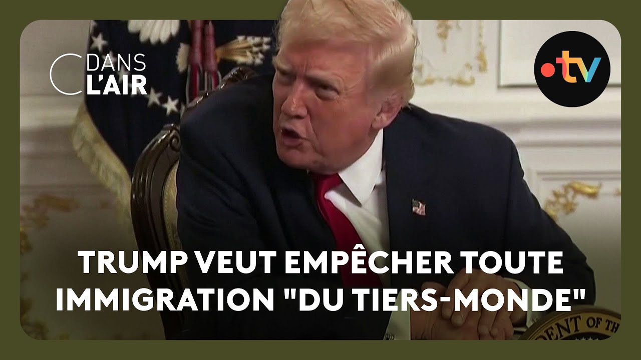 Trump renforce sa politique migratoire après l'attaque à Washington 🚨