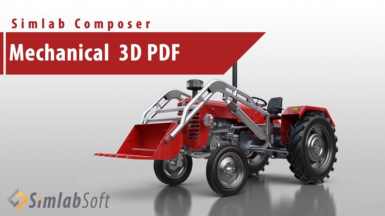 SLC Mechanical Training Part 3: Creating Interactive 3D PDFs with SimLab Composer