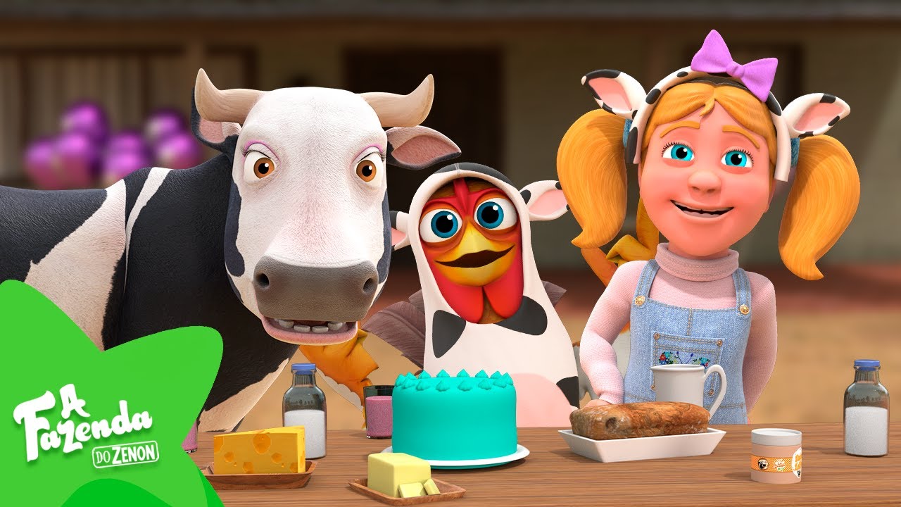Vaca Maru na Fazenda do Zenon 🐮 | Música Infantil