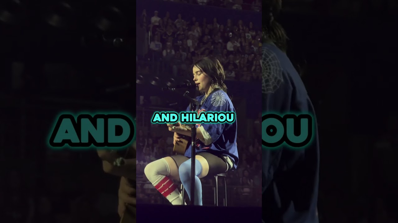 Billie Eilish's Aussie Chant Sparks Funny Crowd Response 🇦🇺
