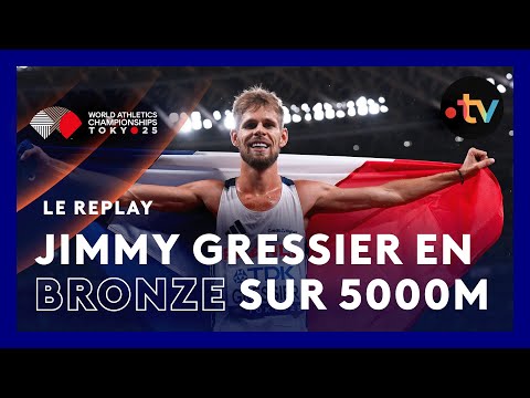 Mondiaux 2025 : JIMMY GRESSIER DÉCROCHE UNE NOUVELLE MÉDAILLE