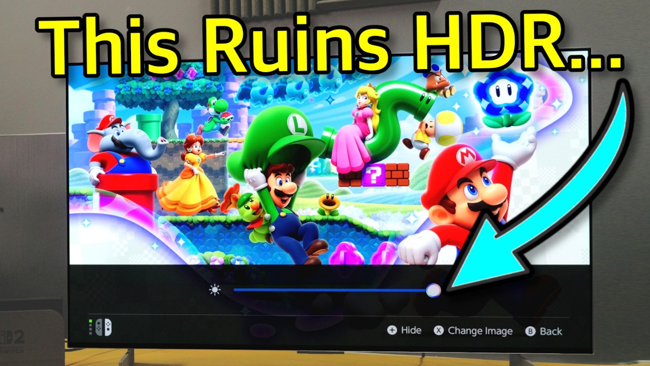 Nintendo Switch 2 HDR Settings Fix 🎮