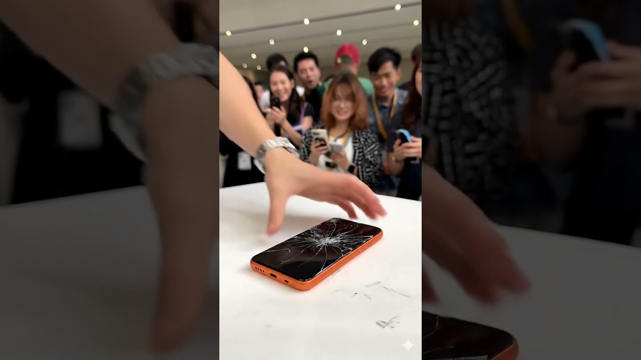 iPhone 17 Pro Max Hammer Test at Launch 😱