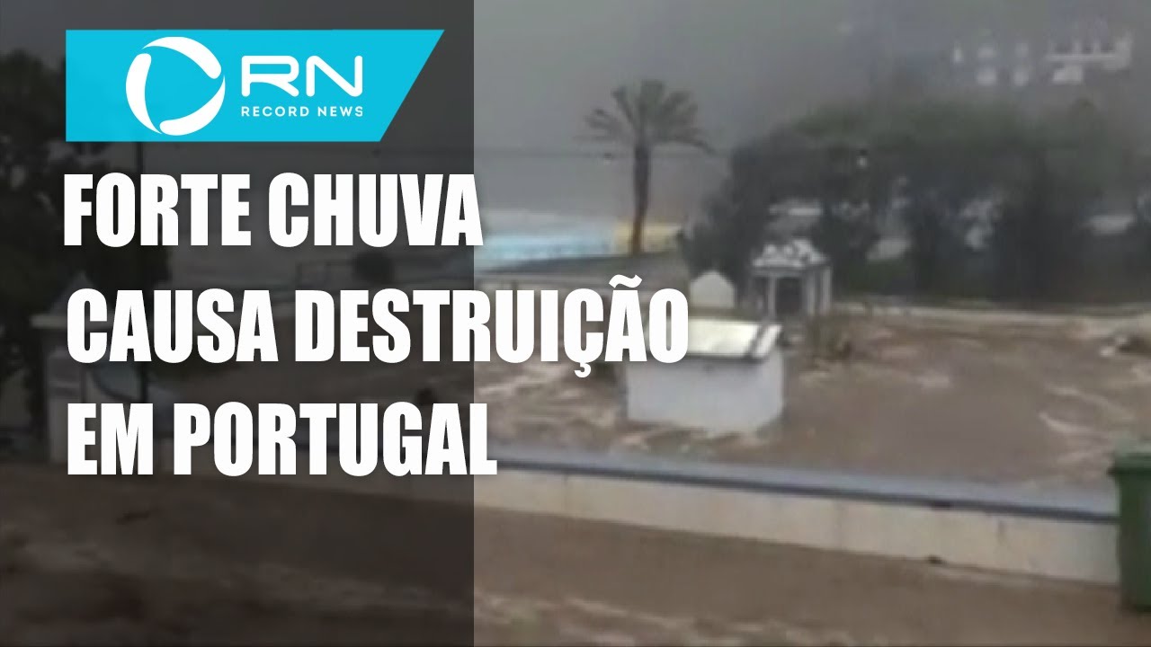 Intensas Chuvas Provocam Inundações e Deslizamentos em Portugal