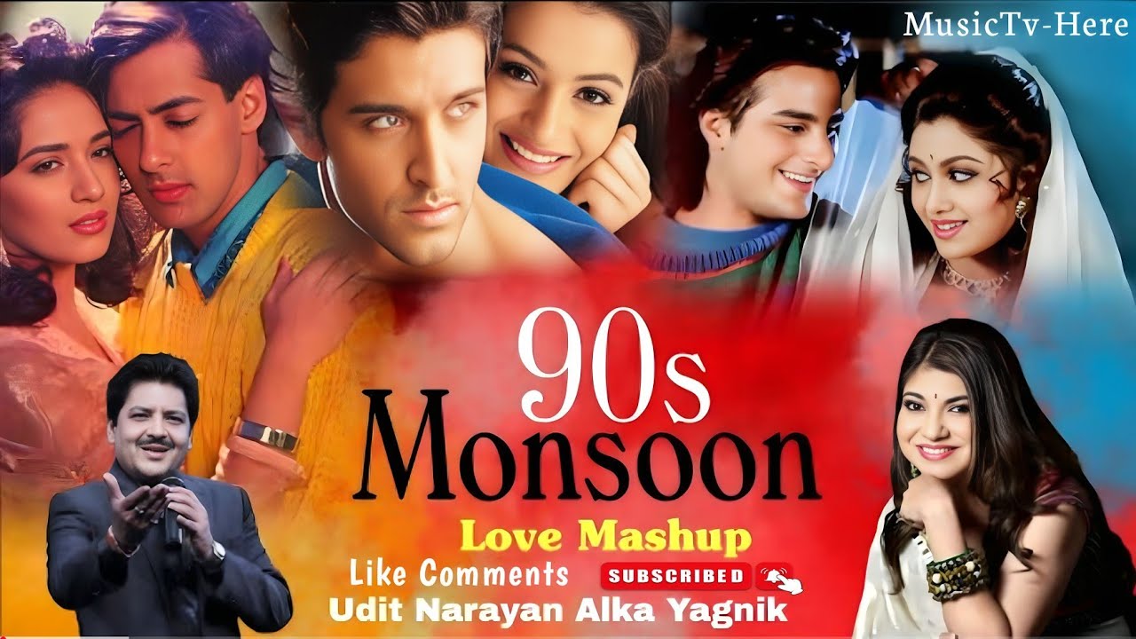 90s Monsoon Love Mashup 🌧️