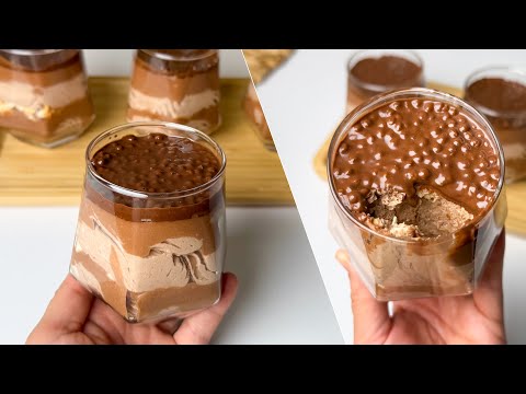 التحلية لي لازم تكون حاضرة في رمضان 🌙 بطبقات من الكريمات اللذيذة 😍سهلة وسريعة والبنة 👍 #تحليات