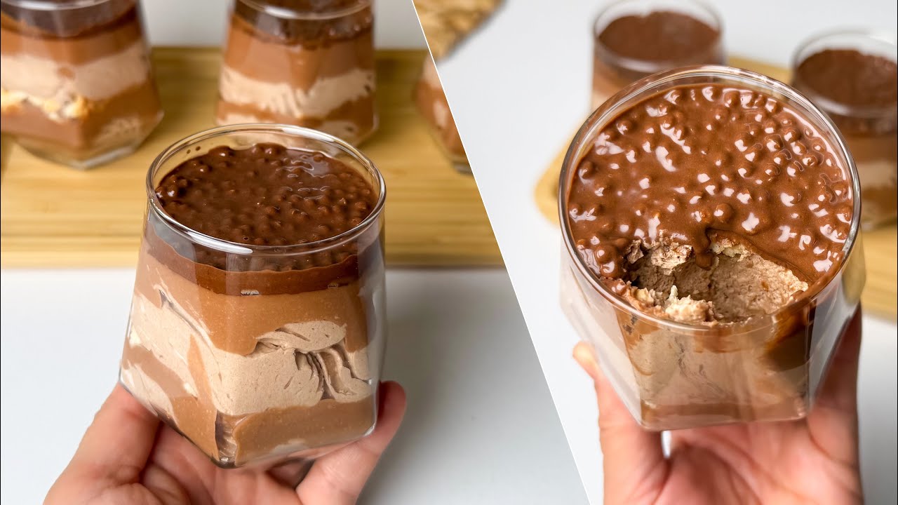 تحلية الطبقات اللذيذة لرمضان: سهلة وسريعة مع نكهات الشوكولاتة