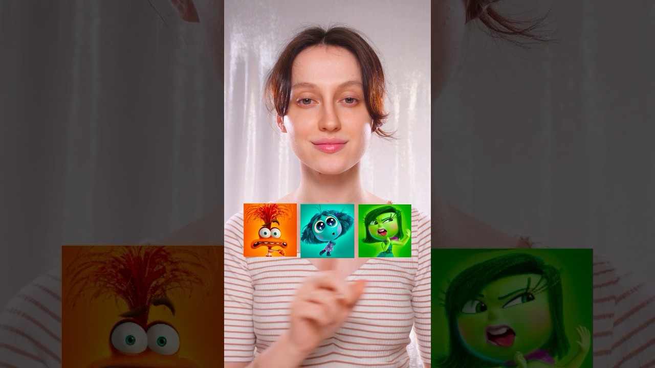 Какая эмоция вам ближе? 🧡🩵💚