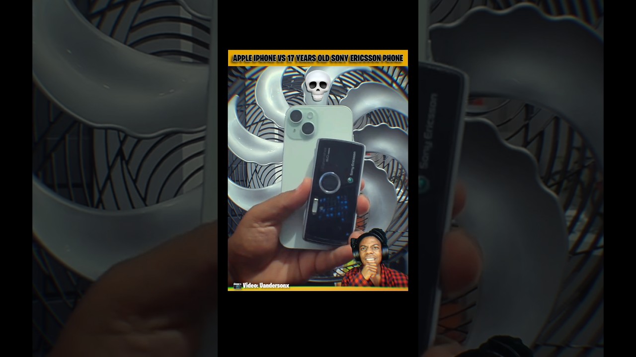 Rate ⭐ iPhone Camera vs 17 Years Old Sony Ericsson Phone
