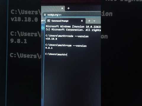 How to Install Node.js and npm on Windows