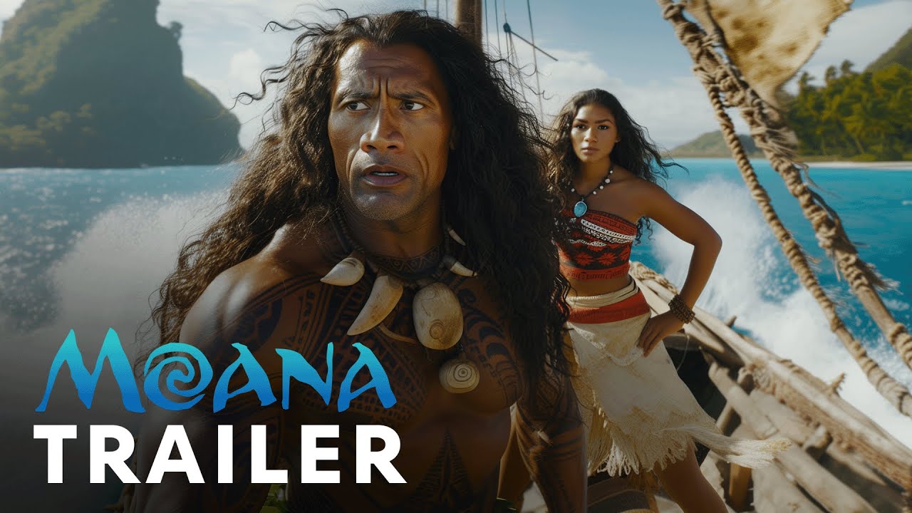 Moana Live Action (2026) Trailer | Dwayne Johnson & Zendaya 🌊