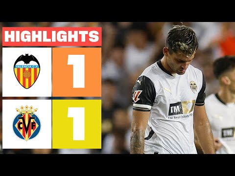 VALENCIA CF 1 - 1 VILLARREAL CF | RESUMEN LALIGA EA SPORTS