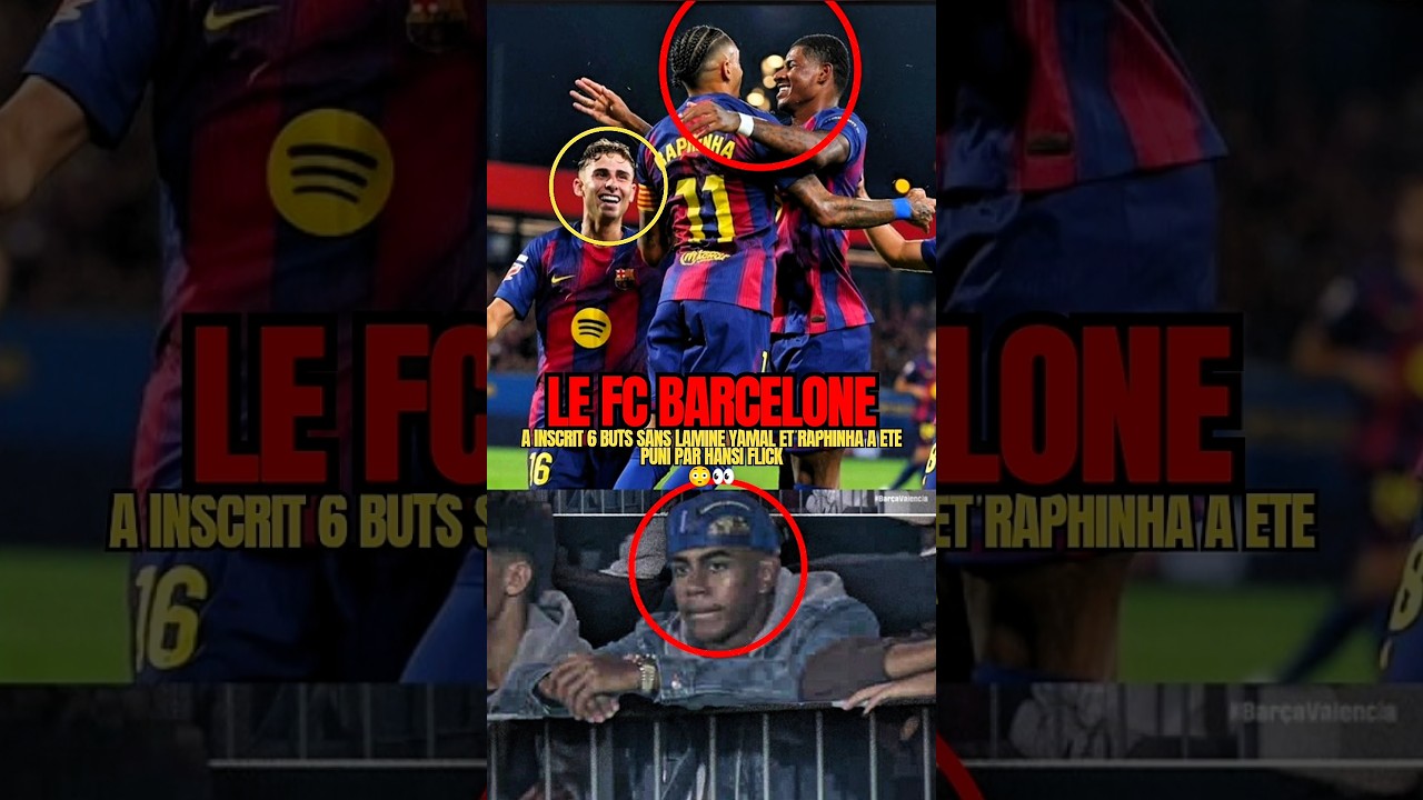 Barcelone sans Yamal, 6 buts inscrits
