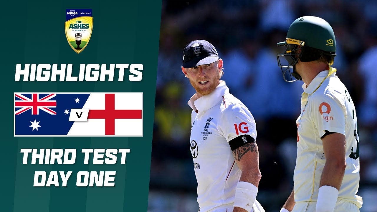 Australia vs England 2025-26 | Ashes 3rd Test Day 1 🏏