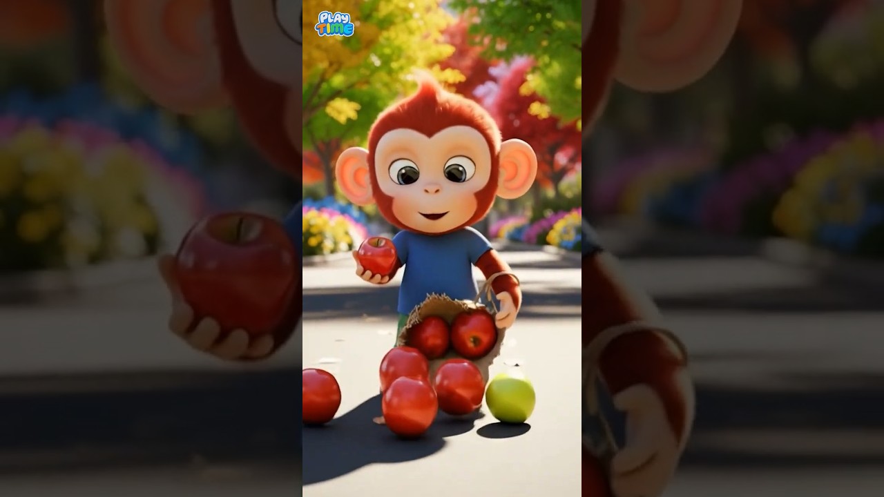 Helping Each Other & Fruits 🍎🍌 | Baby Nursery Rhymes
