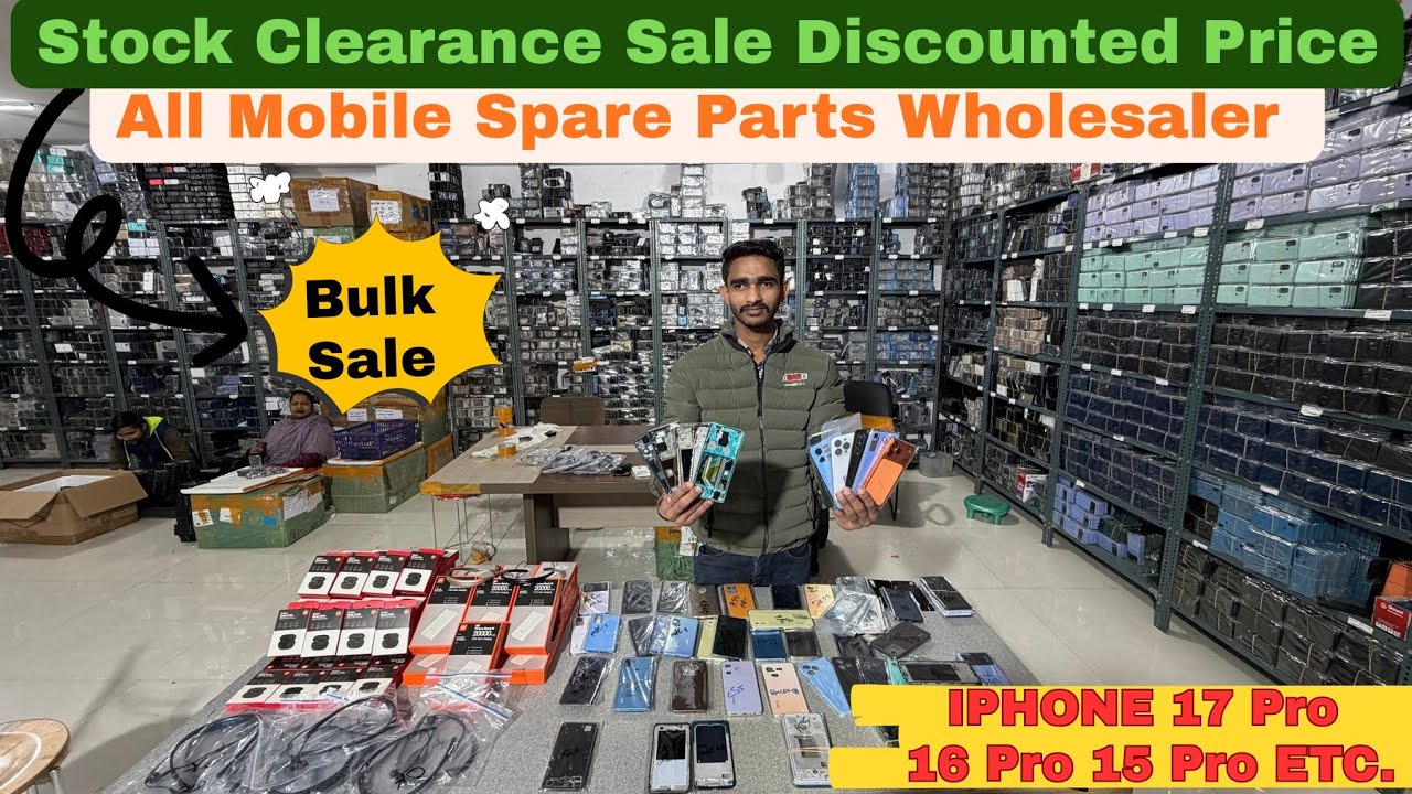 iPhone 17 Pro & Spare Parts Warehouse 📱