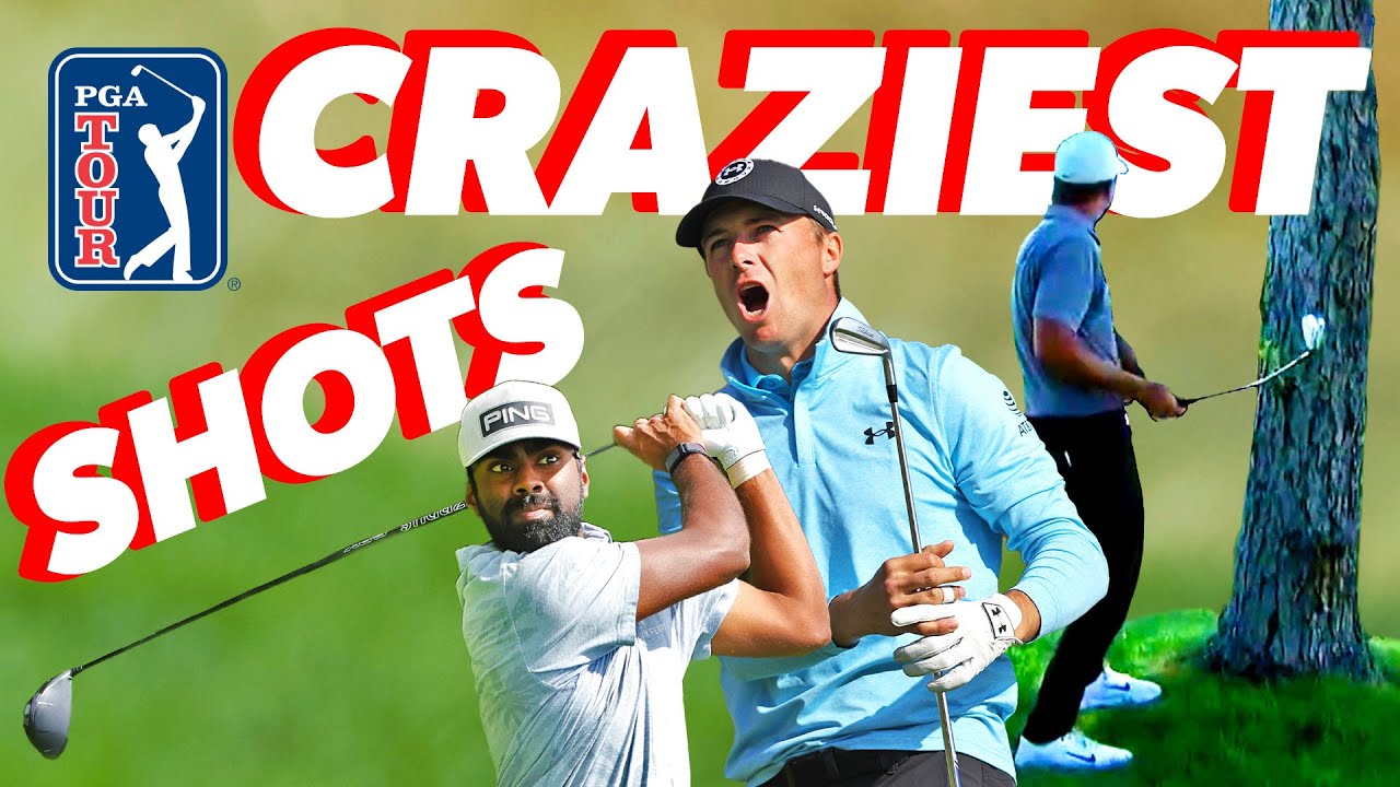 Craziest PGA TOUR Shots of All Time ⛳