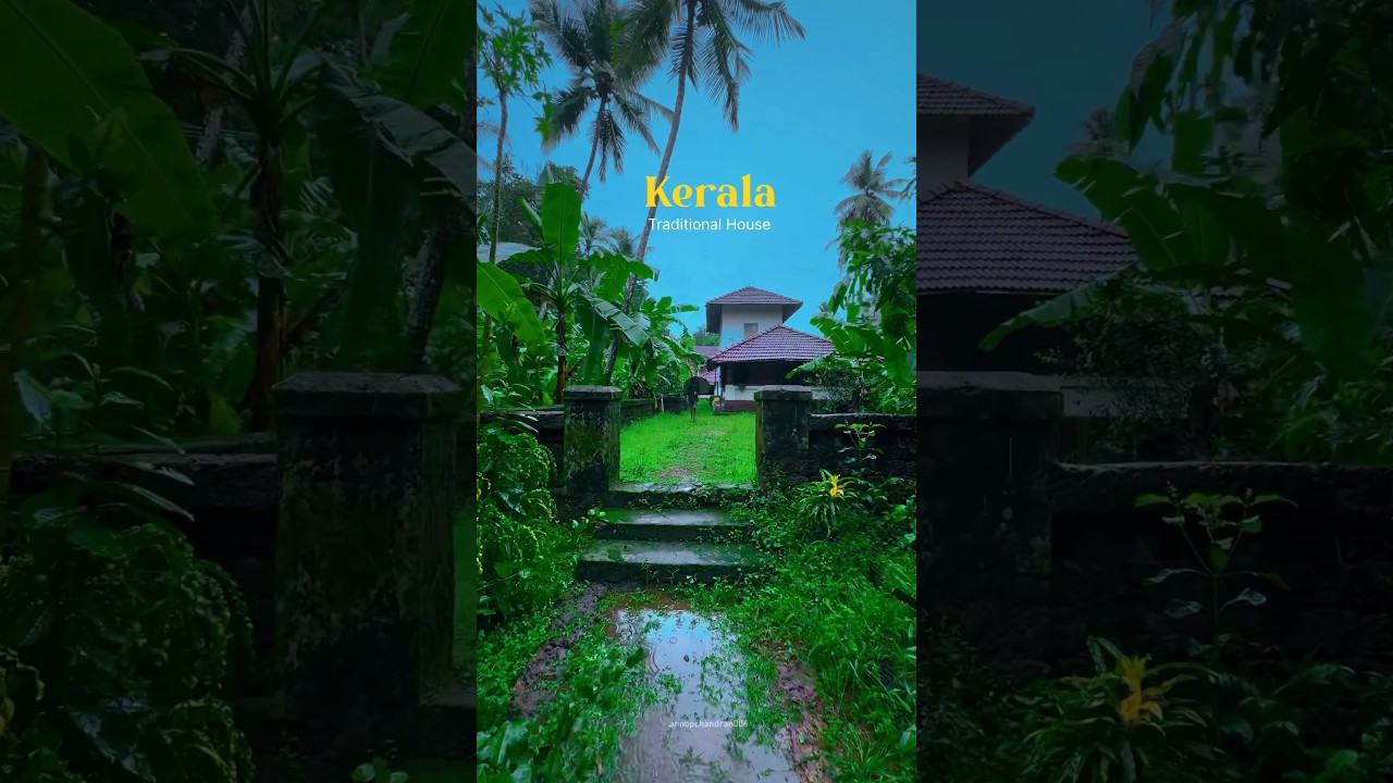 Traditional Kerala House Amidst Nature