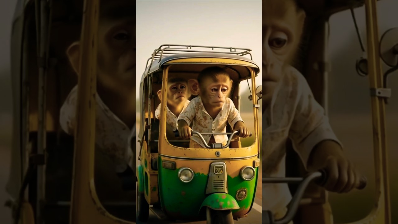 Heartwarming Bond: Poor Baby Monkey and Father’s Emotional Journey 🐒