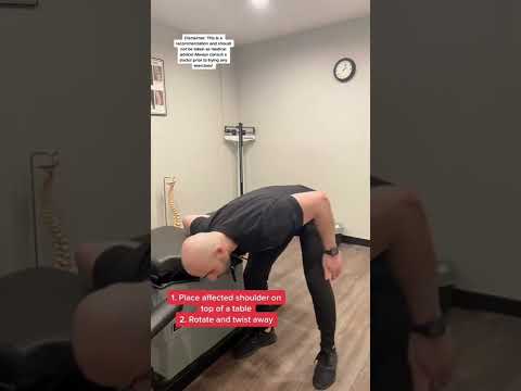 Clicking shoulder? Try and share! #clicking #shoulder #shoulderpain #howto #educational #helpful #4u