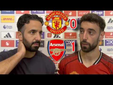 Ruben Amorim & Bruno Fernandes REACT! 🔥 Roy Keane Post-Match on Man Utd 0-1 Arsenal