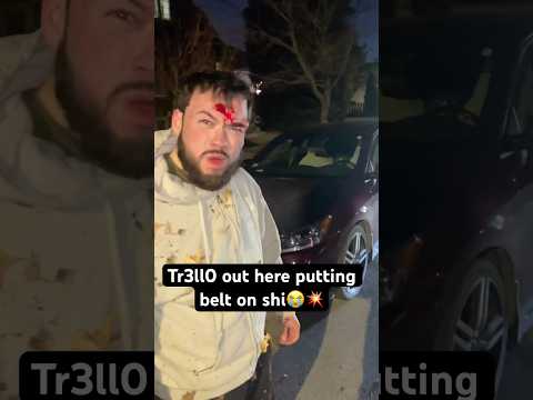 Stop playing with Tr3ll0 #fight #worldstarhiphop #artist