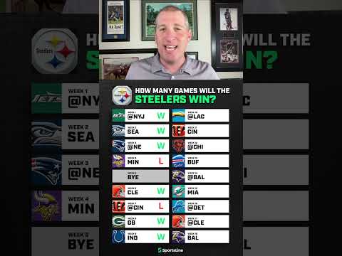 How many wins for the Steelers? 👀 #steelers #nflpredictions #nflbetting #afcnorth
