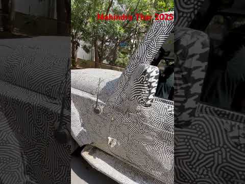 #now #demand #thar   2025 thar is in testing wait for new update