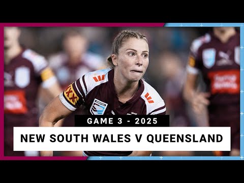 State of Origin 2025 | Full Match Replay | QLD Maroons v NSW Blues | Game 3