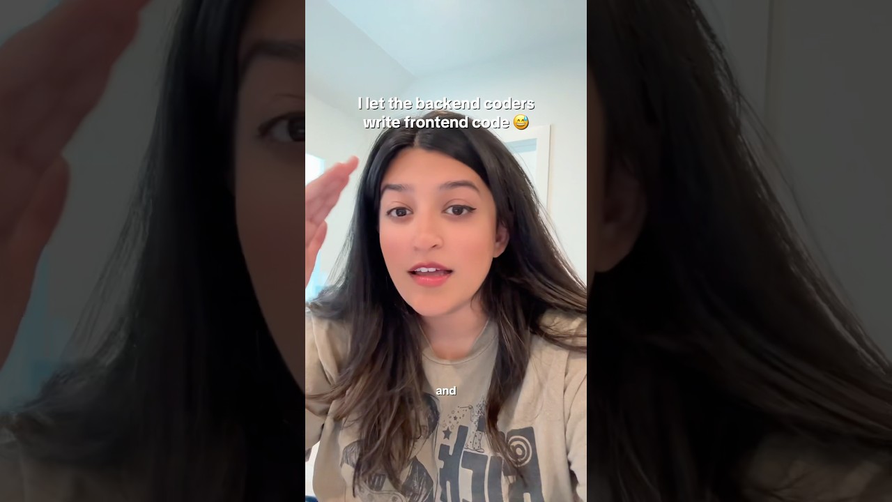 Avoid Backend Developers Coding Frontend 😭
