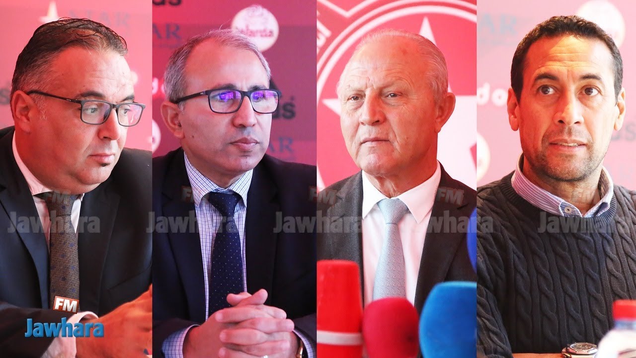 ندوة صحفية لرئيس النجم الساحلي الدكتور رضا شرف الدين