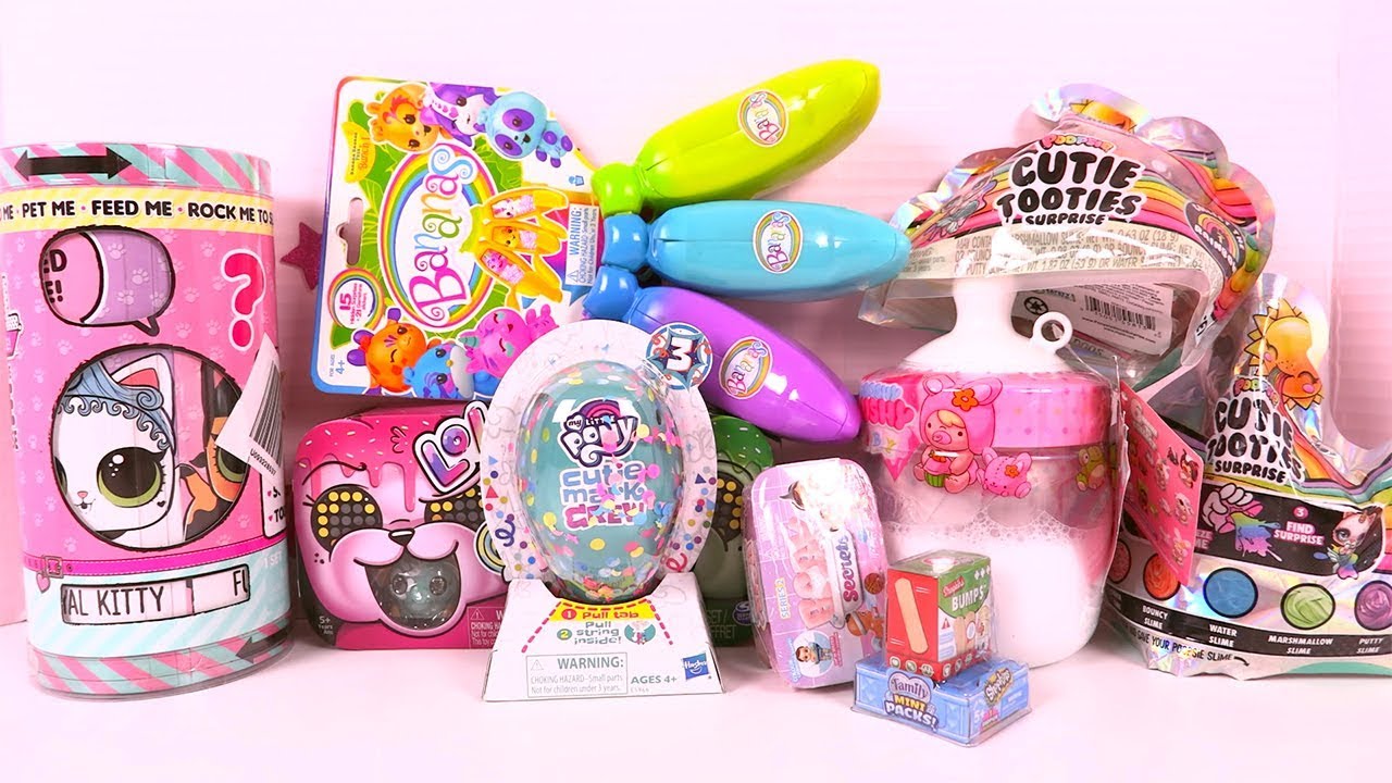 Jouets Surprise : Poopsie, Tooties, LOL & Bananas