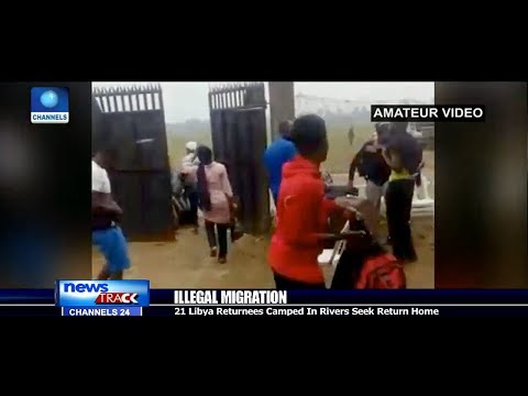 Drama As Libya Returnees Demand Immediate Evacuation From Camp