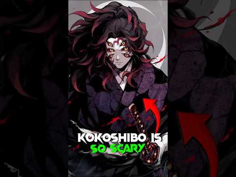 kokoshibo Is So Scary Why Is Scary? In Hindi! #shorts #shortsfeed #demonslayer #jeevansakshi