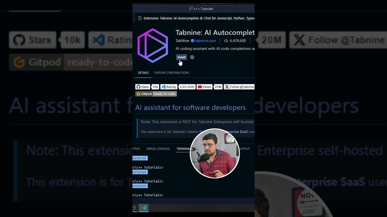 Day 2: Enhance Coding with Tabnine AI in VS Code 🚀