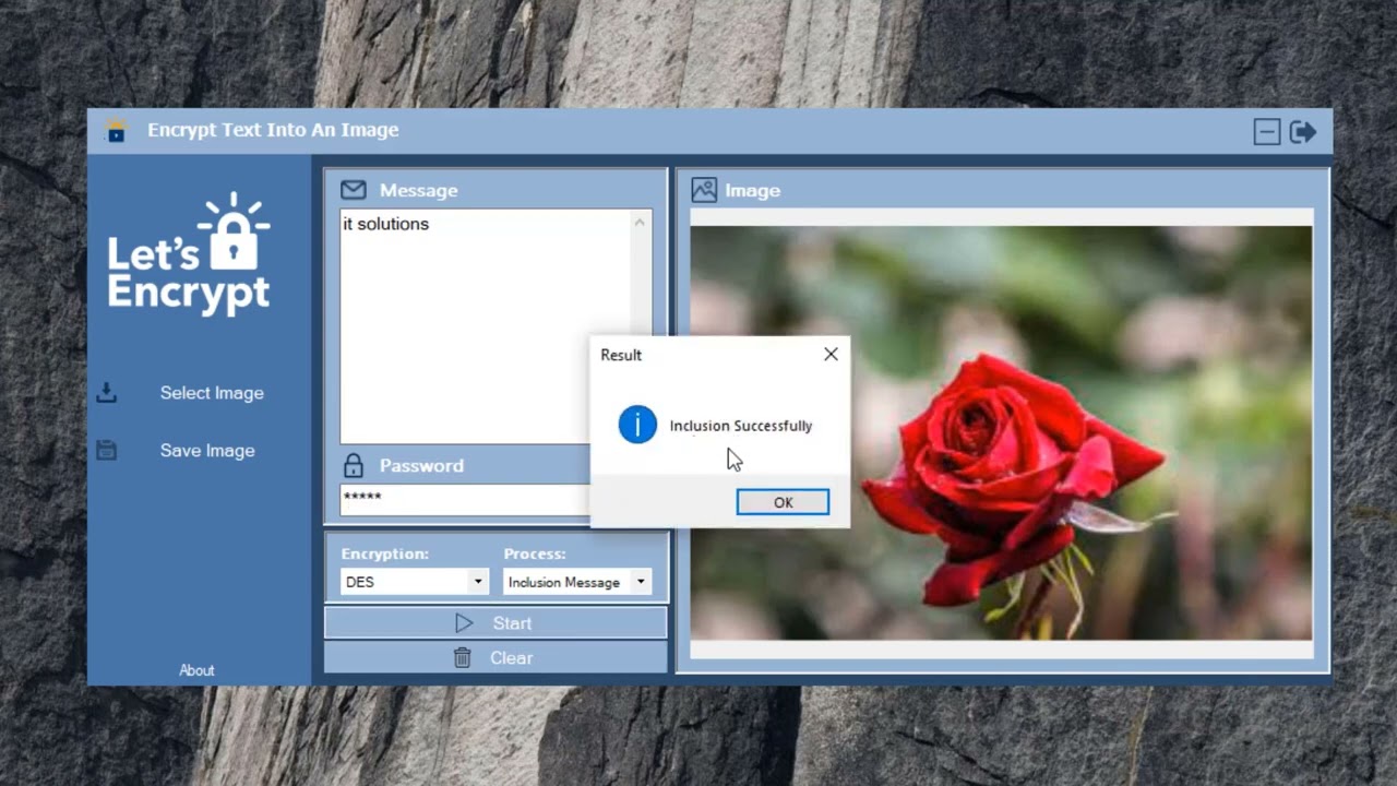 Secure Your Messages: C# App for Encryption & Steganography in Images 🔒