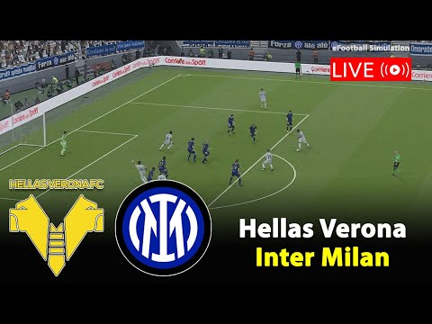 🔴Live- Hellas Verona vs Inter Milan | Serie A 2025/26 | eFootball PES21 Simulation