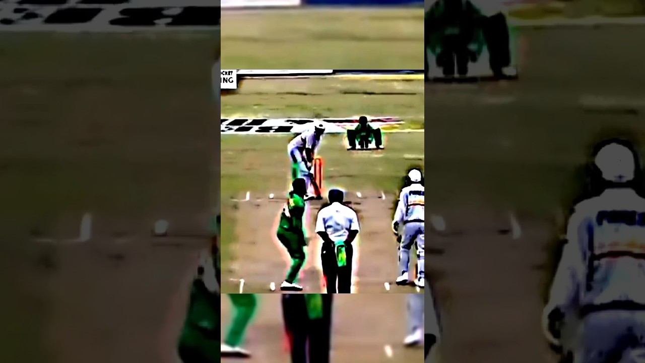 Waqar Younis' Greatest Hat-Trick 💀