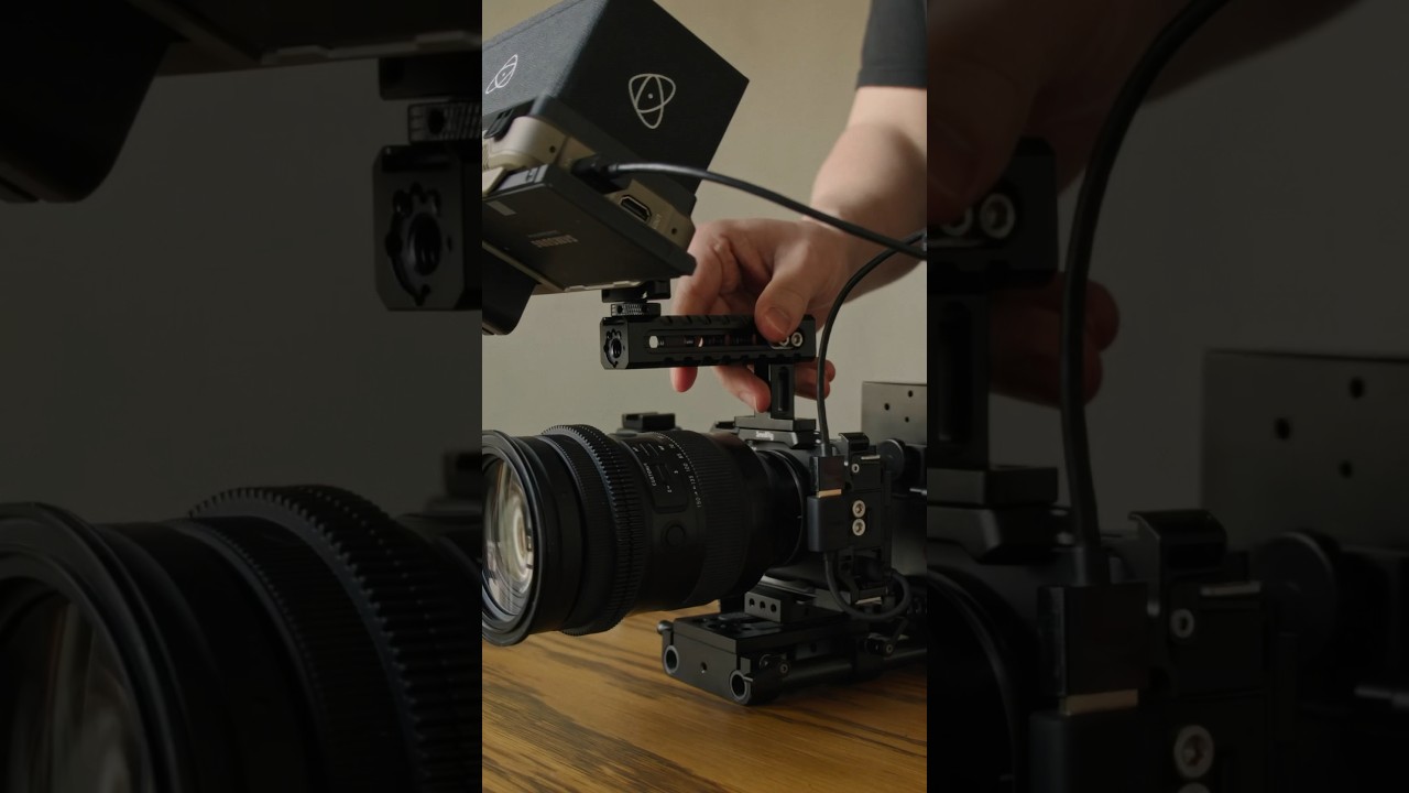 Sony ZV-E1 Cinema Rig 🎥 #filmmaking #cinematography #sonyzve1
