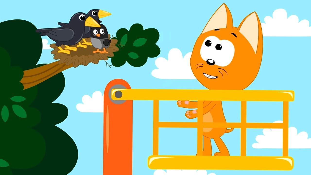 Котенок и волшебный гараж 🚗 – Мультфильм для детей о приключениях машинок