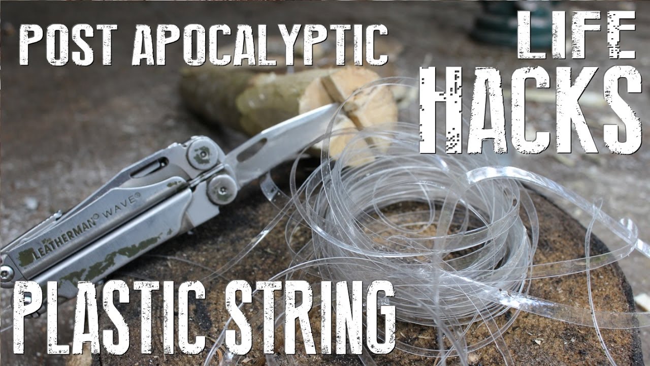 DIY Plastic String for Post-Apocalyptic Survival 🔧